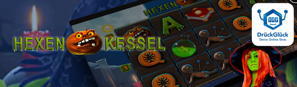 Halloween-Slot Hexen Kessel Titelbild
